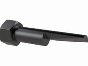 Mechanical flange alignment pin with hex‑head drive and tapered body for aligning bolt holes during industrial flange assembly.